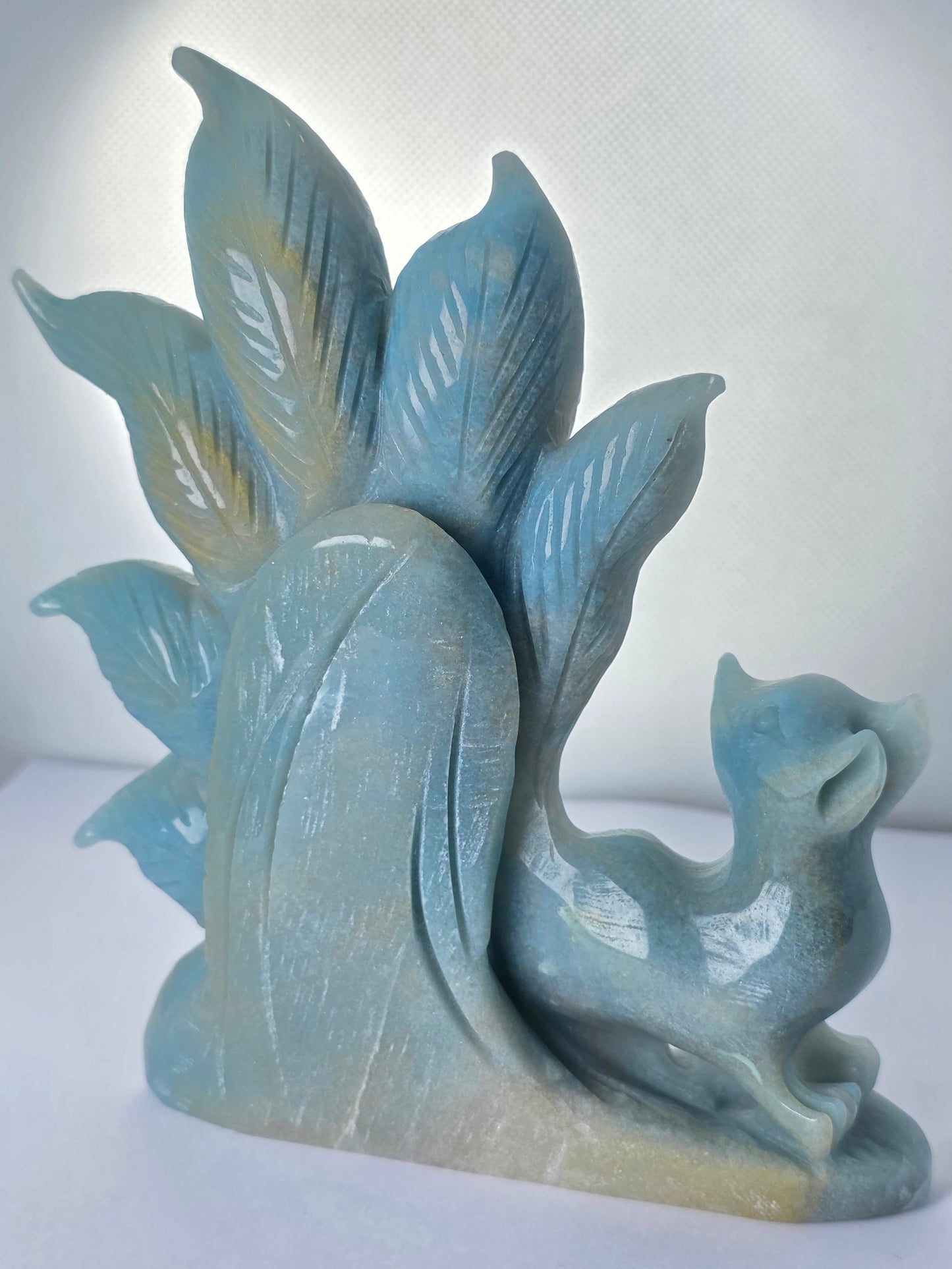 Trolleite 9 Tail Fox Carving