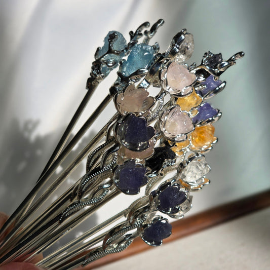 Assorted Crystal Hair Stick