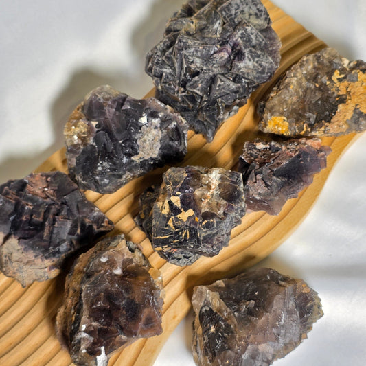 (RARE) Black "Rose" Fluorite