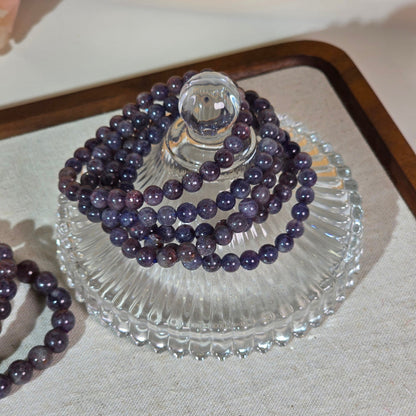 Bloodshot Iolite / Iolite Bracelets