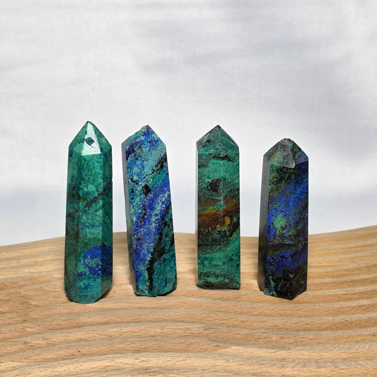 Chrysocolla & Azurite Towers