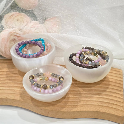 Selenite Bowls & Plates