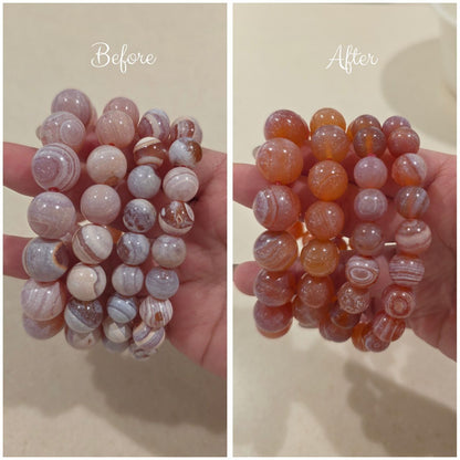 "Medicine" Agate Bracelet