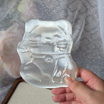 Selenite Carving Plate