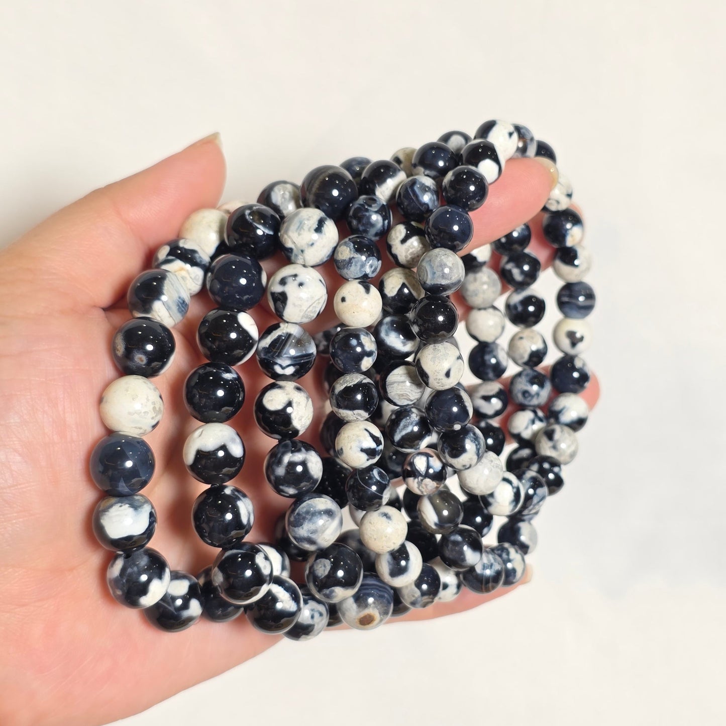 Orca Agate Bracelet