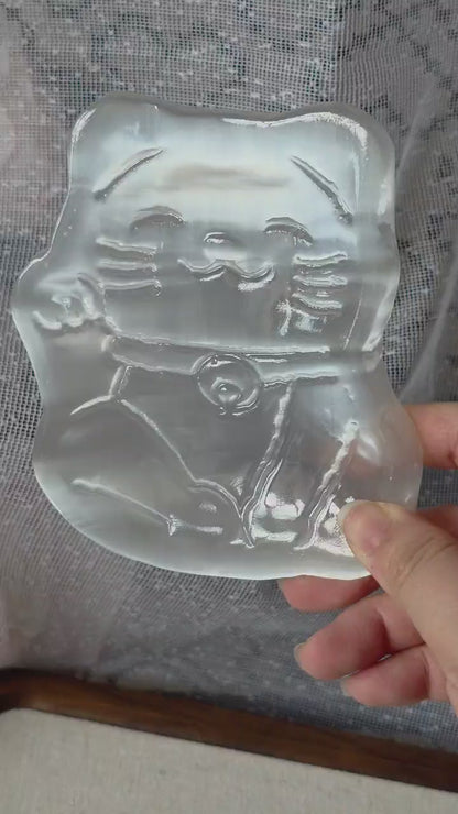 Selenite Carving Plate